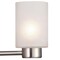 Westinghouse Chandelier 60W 3-Light Sylvestre, Brushed Nickel Frosted Seeded Glass 6227500 - alternate 3